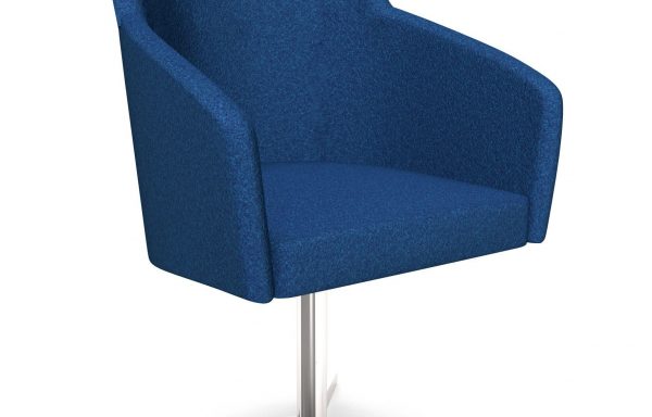 Bay High Back  Chair with 4 Star Base