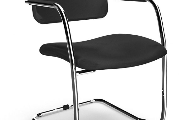 Daze Chair with Cantilever Skid Frame