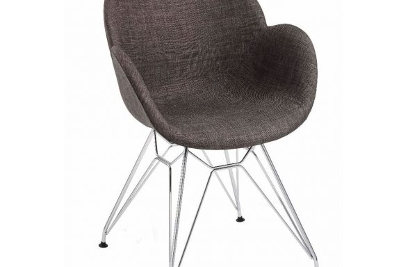 Palm Pylon Chair -Chrome