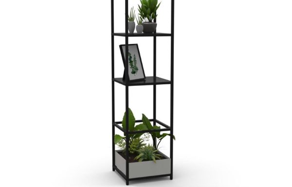 Stax 4 high shelf unit with accessories